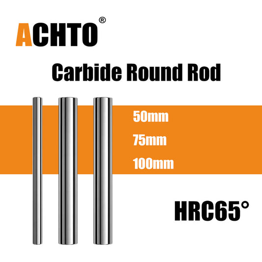ACHTO HRC65 degree carbide round rod processed various milling cutter