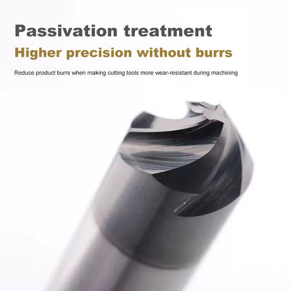 30 60 90 120 degree Spiral chamfer carbide end mill for steel