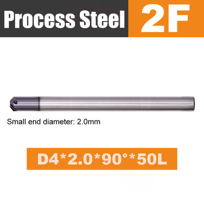30 60 90 120 degree Spiral chamfer carbide end mill for steel